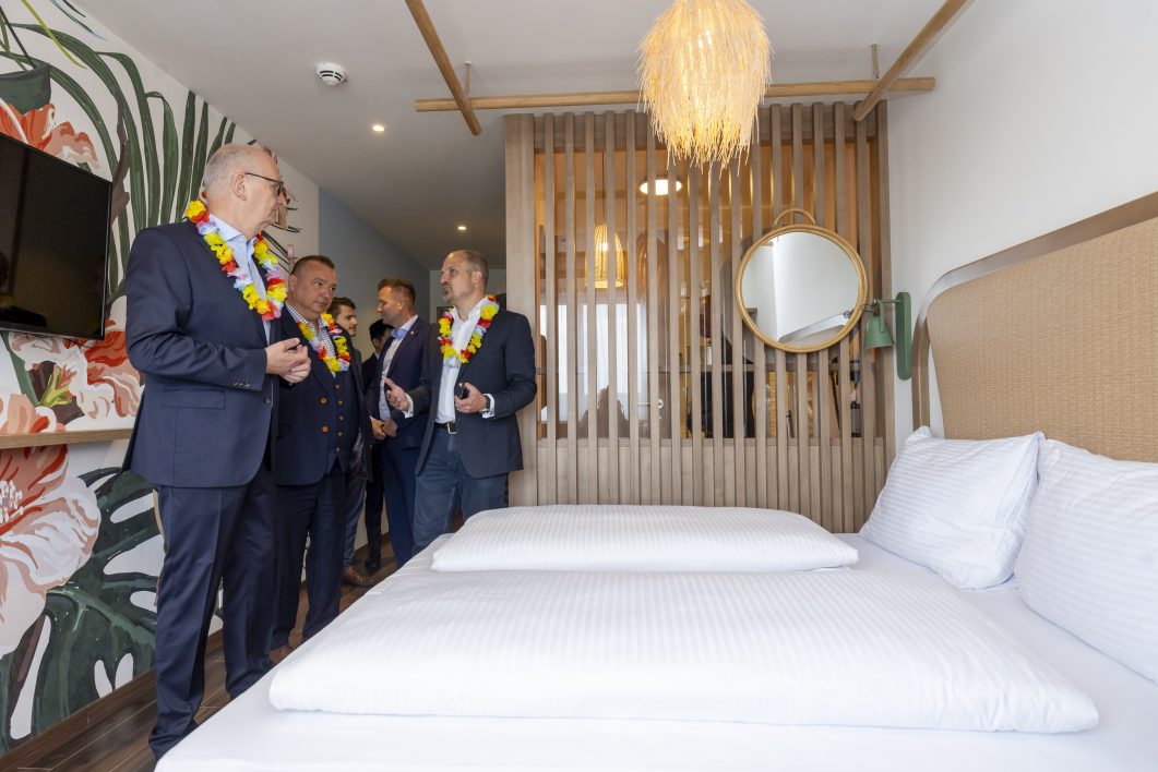 Neueröffnung des Hotelanbaus OHANA im Tropical Islands